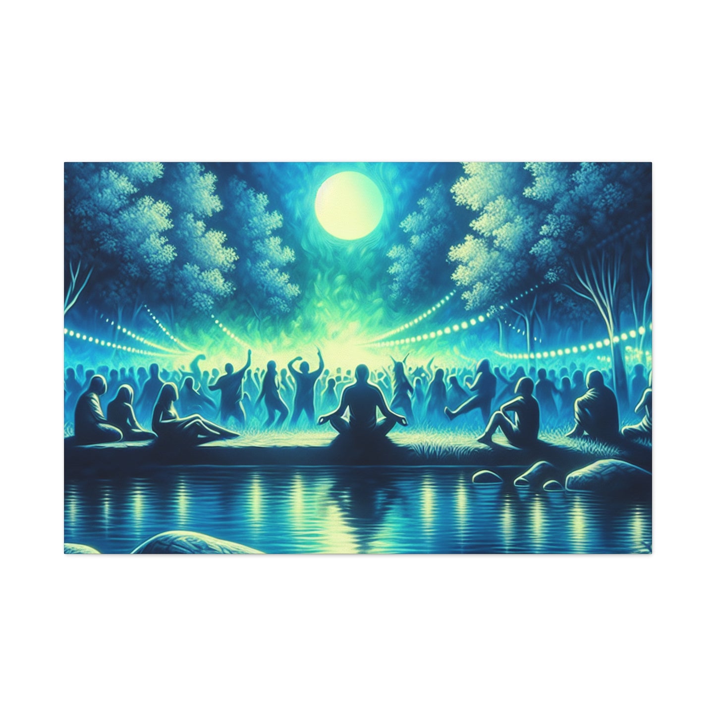 Electric Euphoria Dance - Canvas