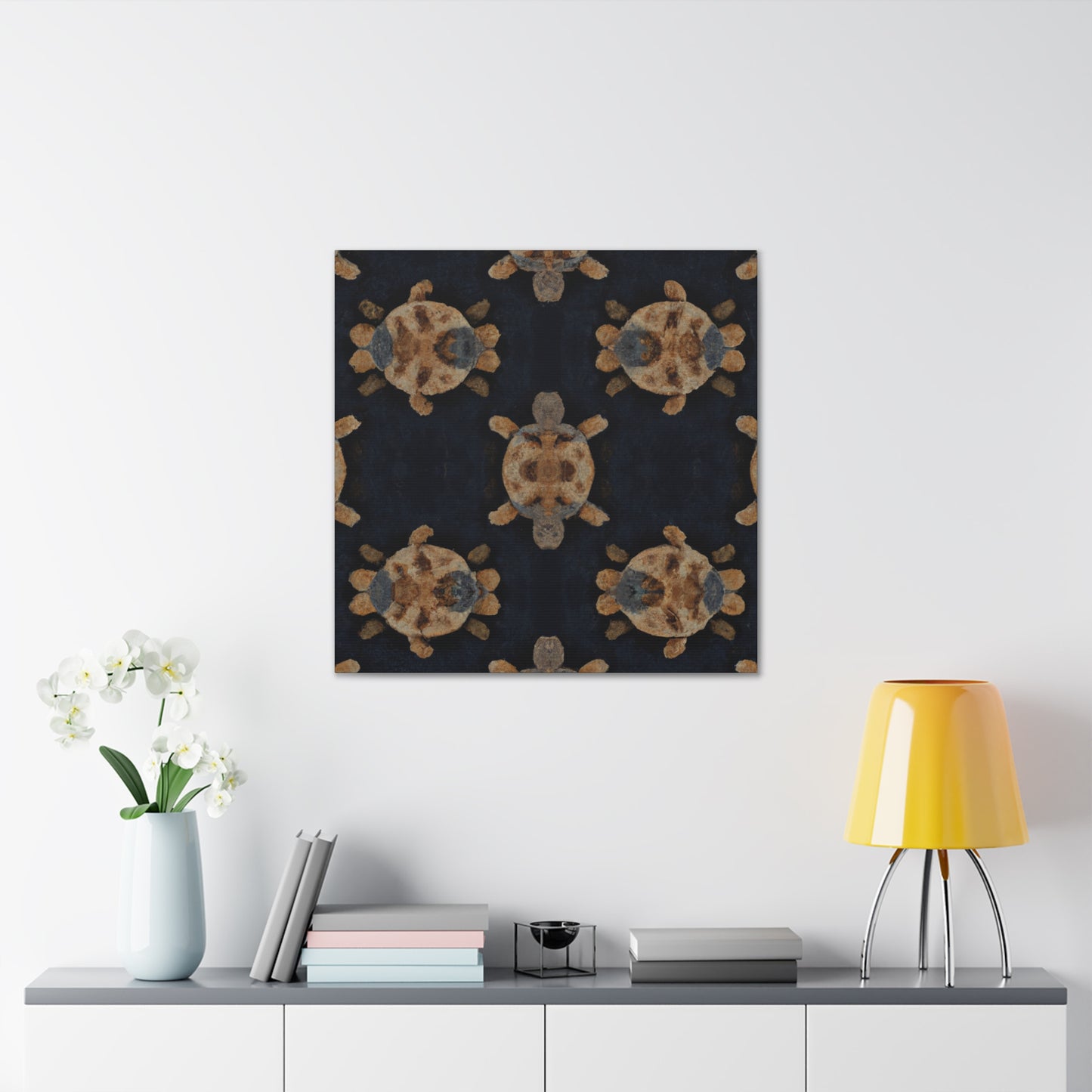 Tortoise in Abstract Form - Canvas