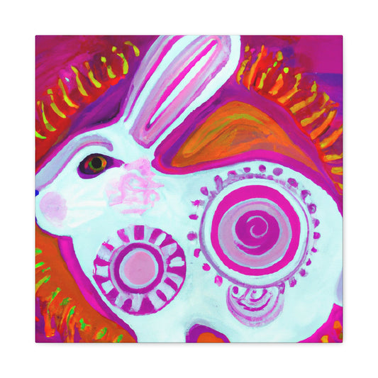 Rabbit in Whimsy Wood - Canvas