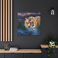 Tiger Roaring Redux - Canvas