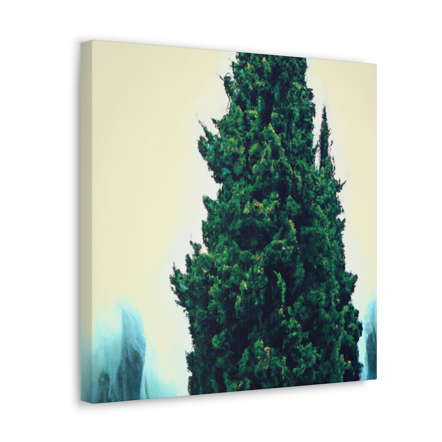 Cypress in Moonlight Shine - Canvas