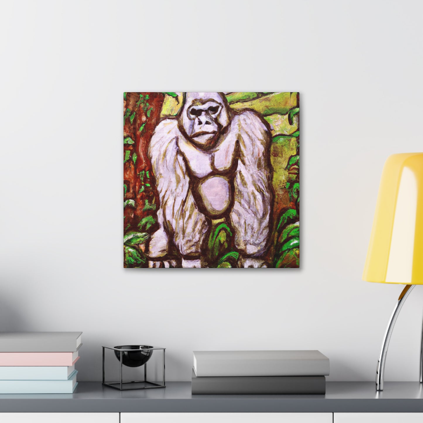 Gorilla Grandeur Portrait - Canvas