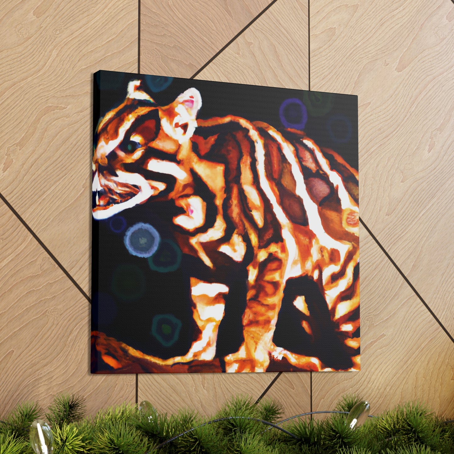 Tasmanian Tiger Reflection - Canvas