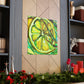 Lemon Impressionism Glows - Canvas