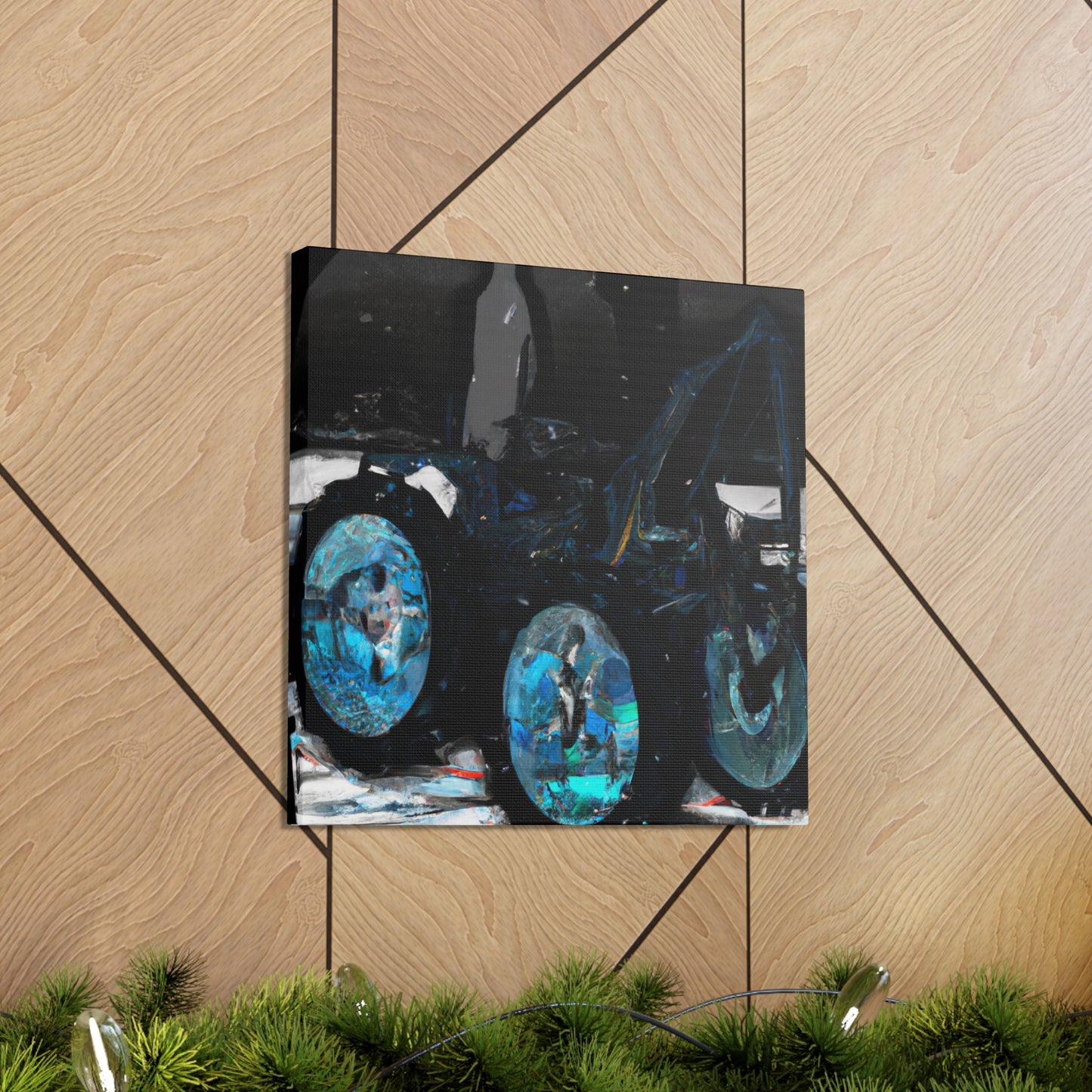 "Tractor in a Dream" - Canvas