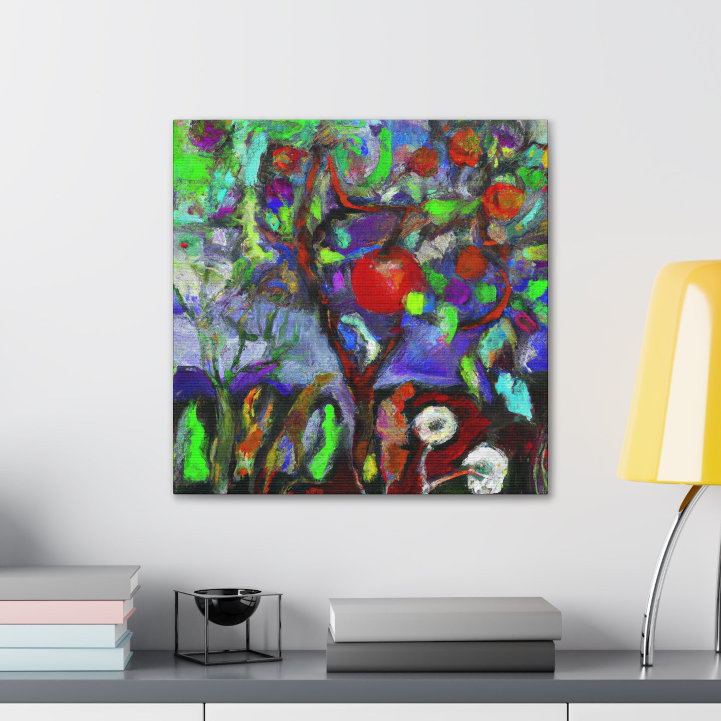 "Apple Tree Abstraction" - Canvas