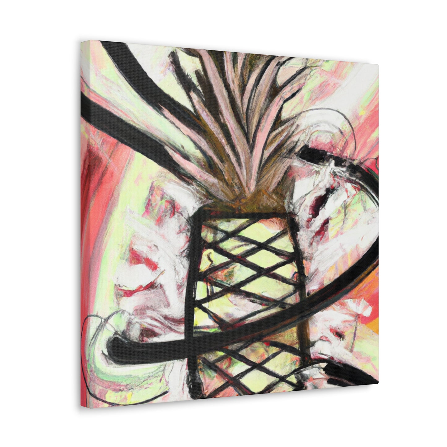 Pineapple Expressionistic Dream - Canvas