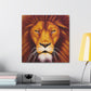 Lion in Hyperrealism - Canvas