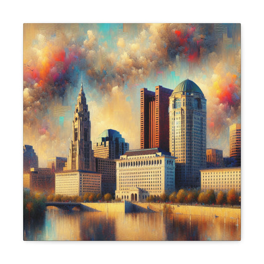 "Transcendent Urban Columbus" - Canvas