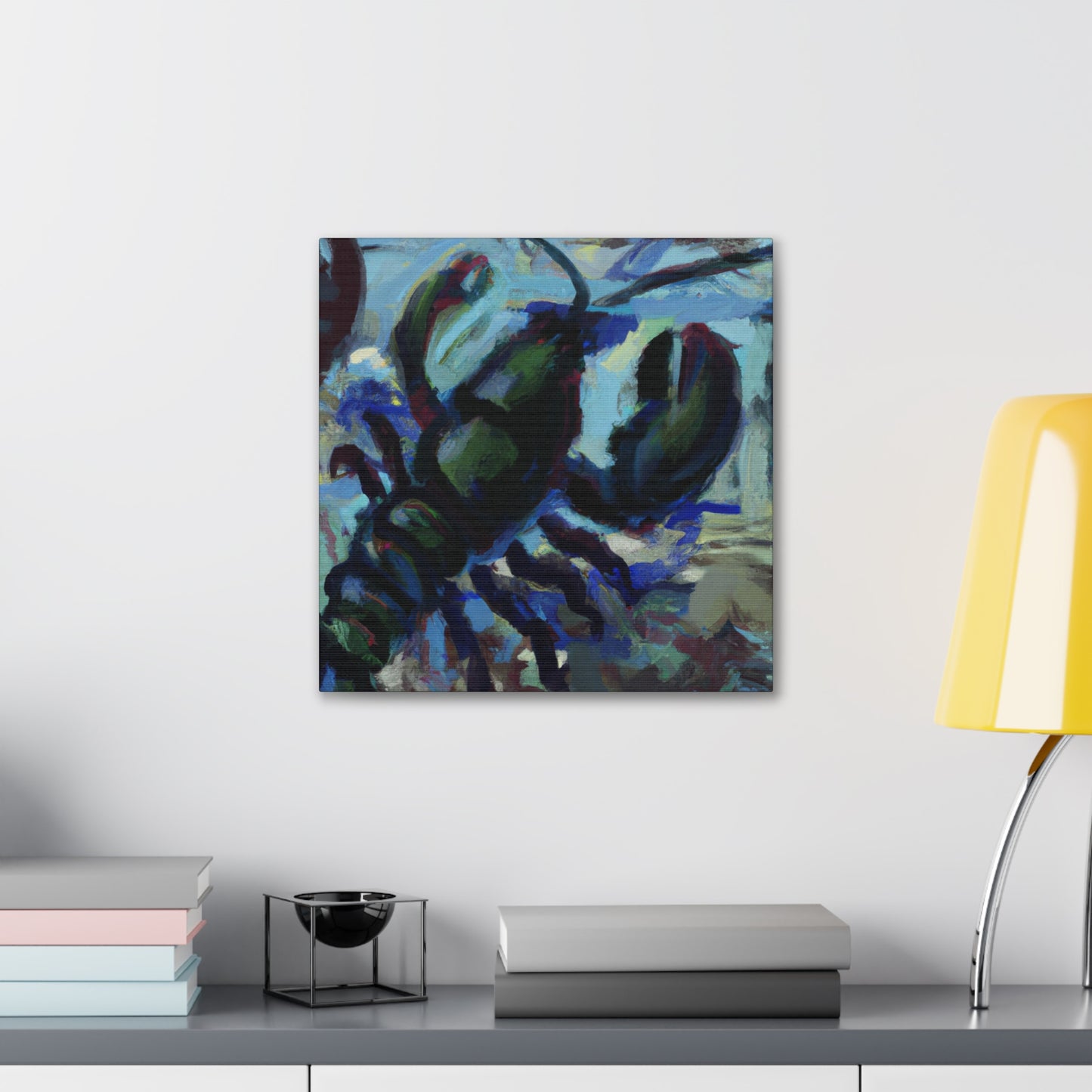 "Lobster in Expressionism" - Canvas