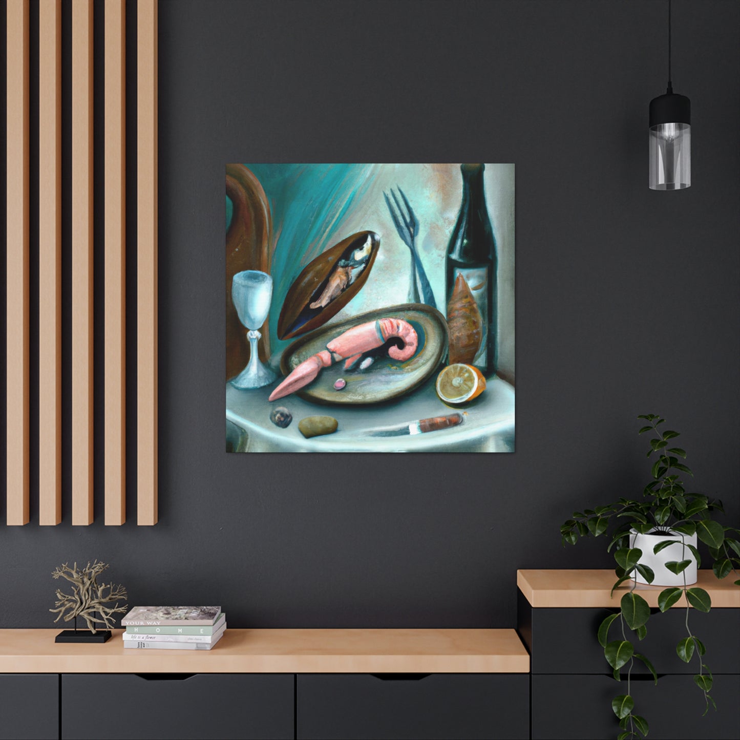 Seafood Surreal Dream - Canvas