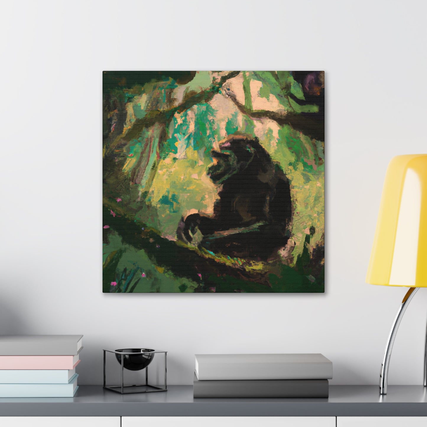 Chimpanzee Expressionistic Dream - Canvas