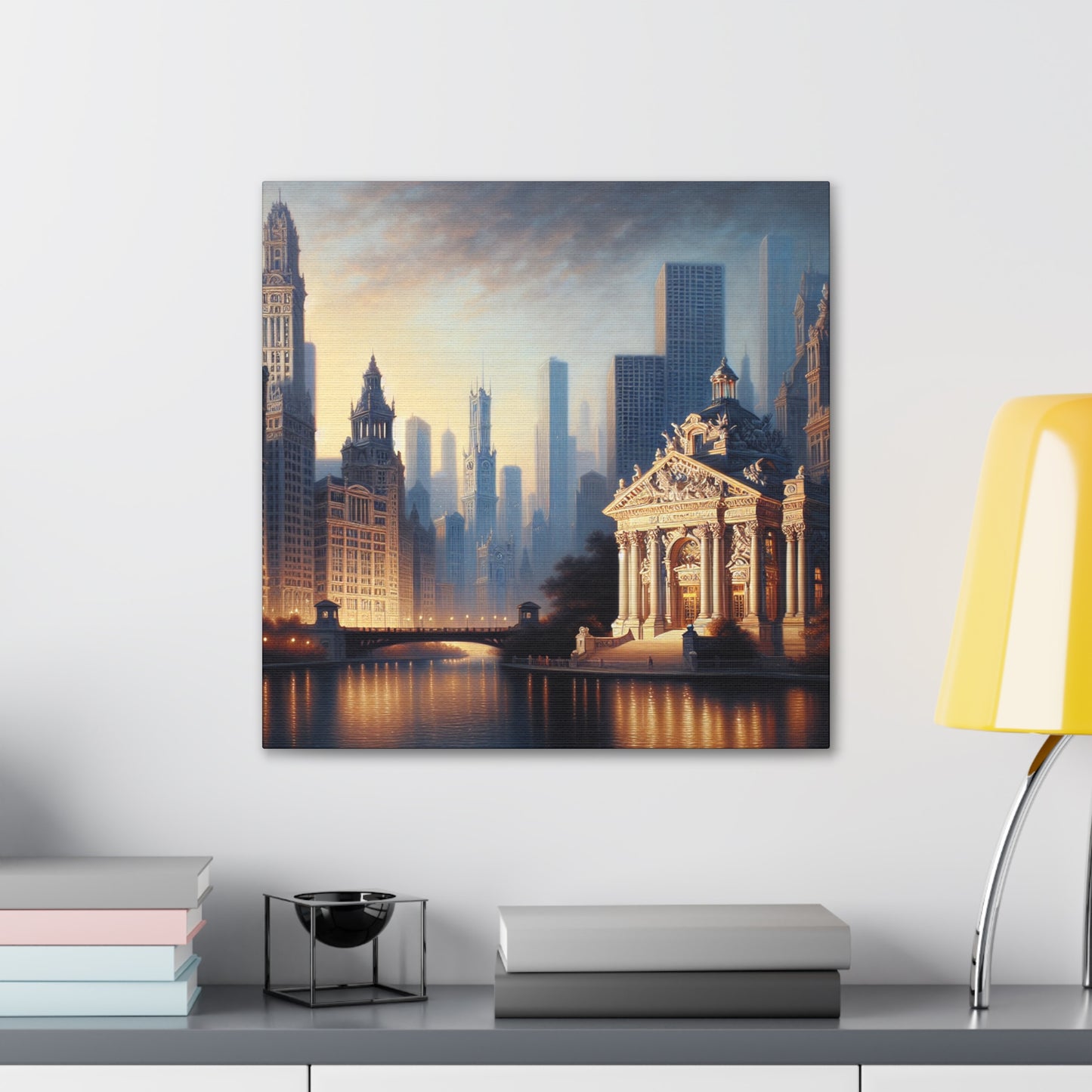 "Enchanting Chicagoland Elegance" - Canvas