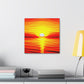 "Ocean's Glorious Sunrise" - Canvas