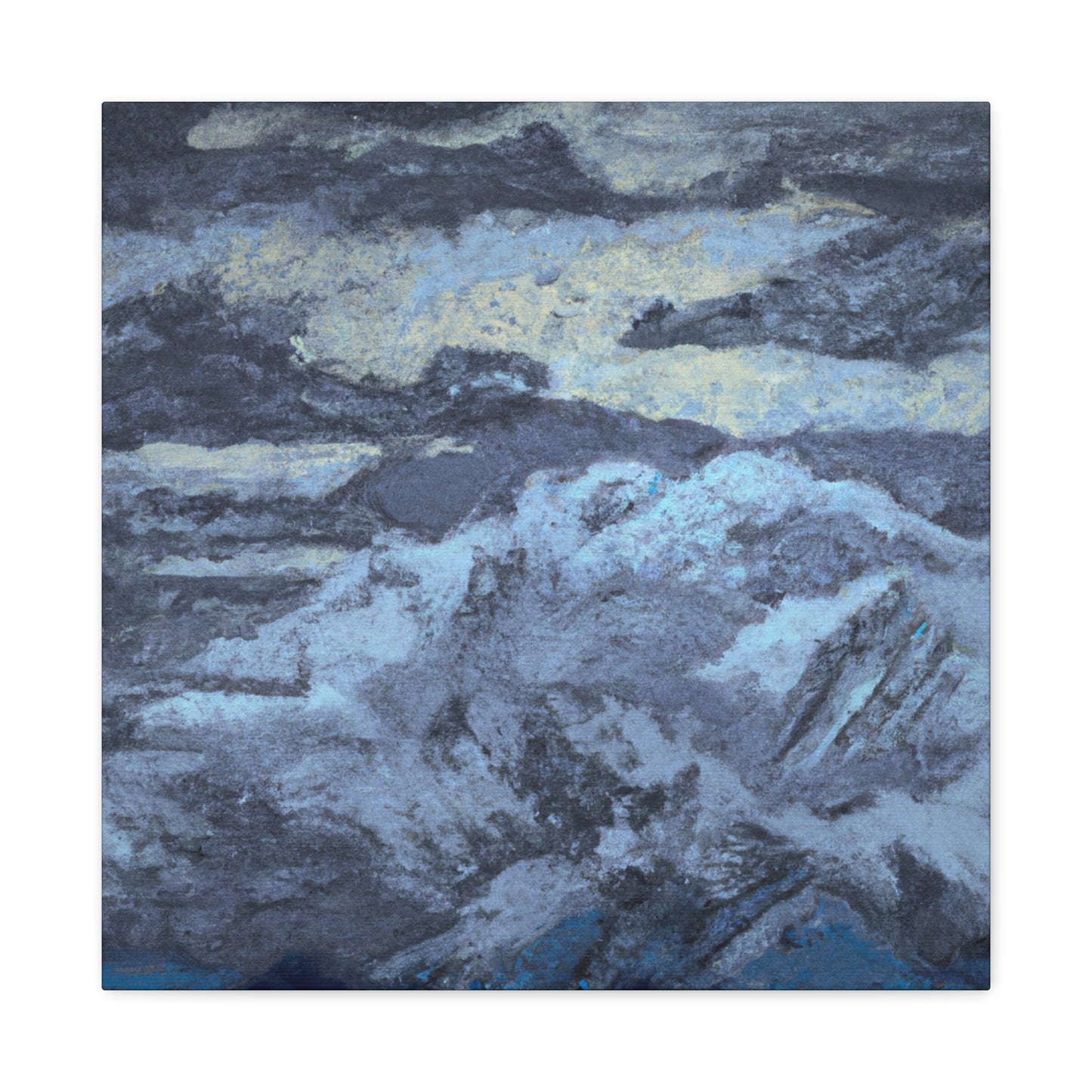 Snow Upon the Mountain - Canvas