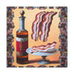 "Bacon in Rococo Style" - Canvas