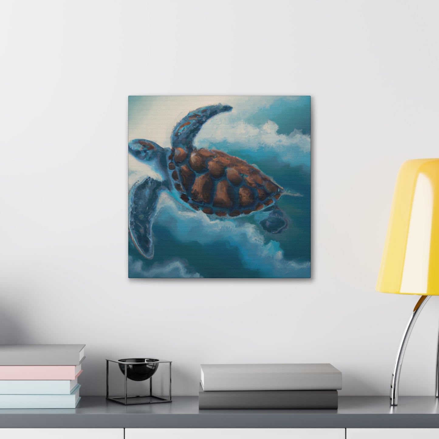 "Sea Turtle Affirmation" - Canvas