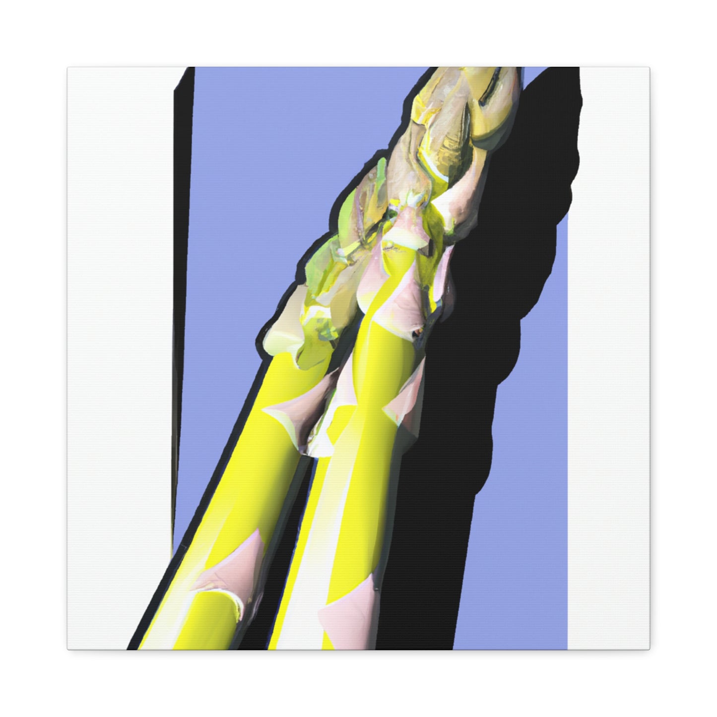 "Asparagus Minimalism" - Canvas