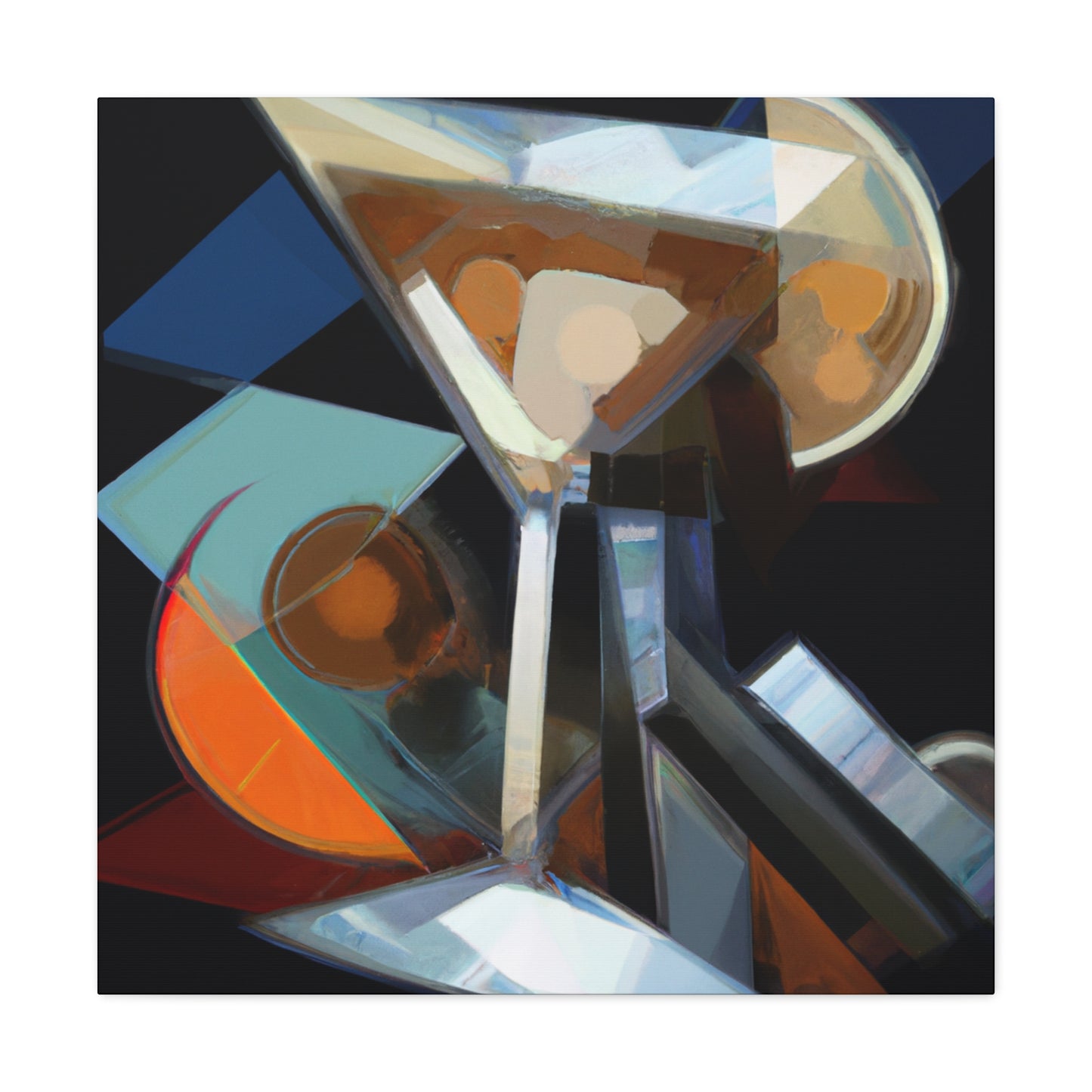 "Martini: A Toast!" - Canvas