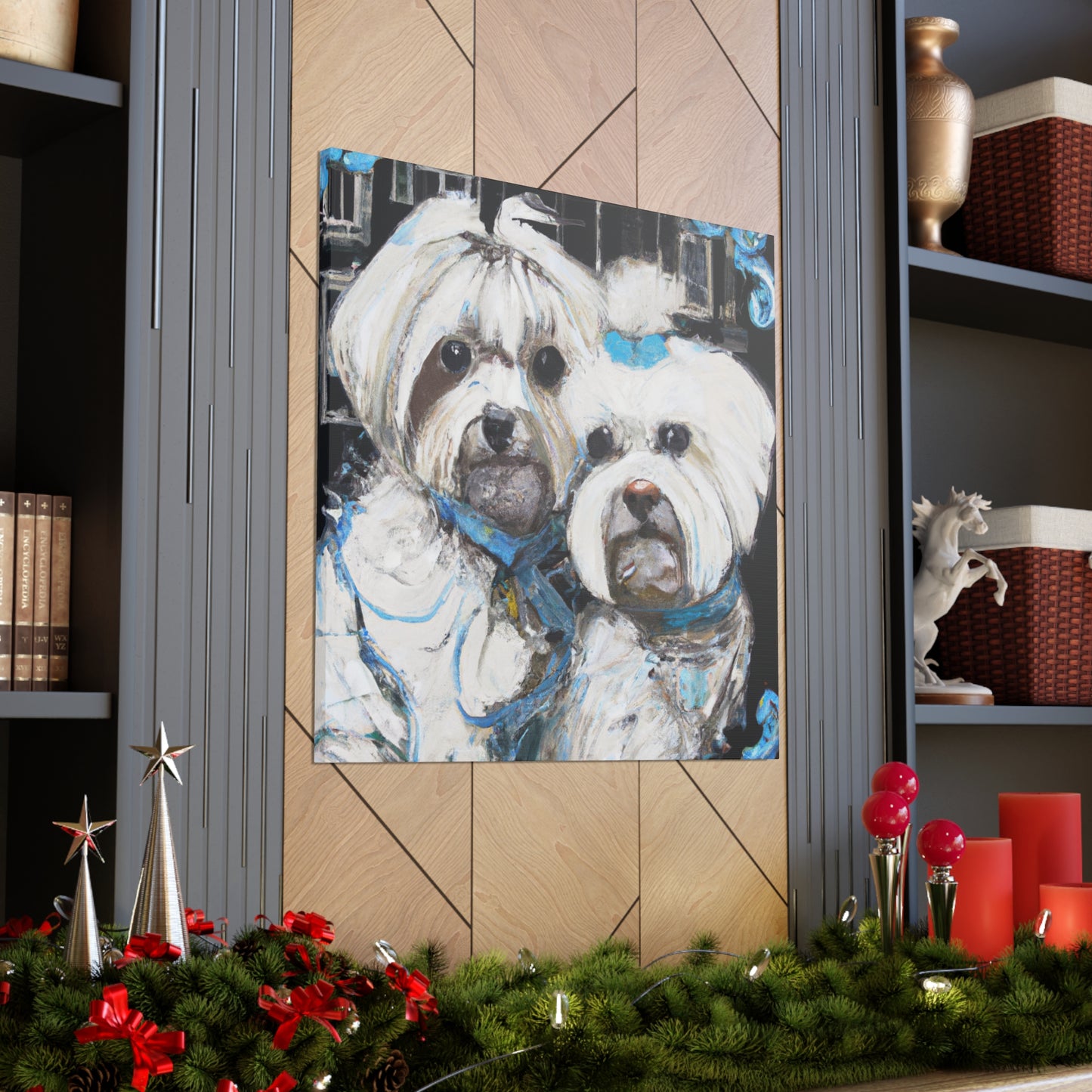 Maltese Street Mural - Canvas