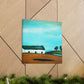 Farmhouse in Abstraction - Canvas