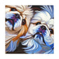 "Pekingese in Splendor" - Canvas