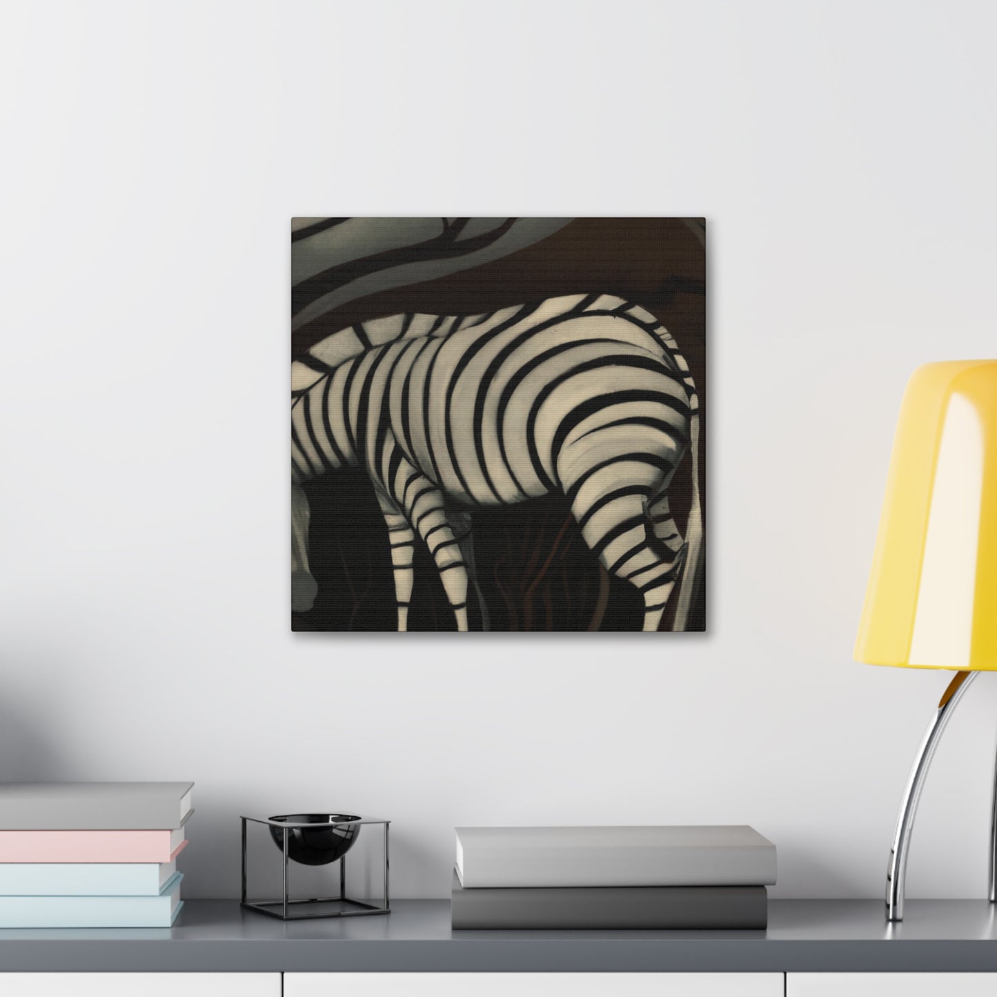 "Zebra's Exotic Dance" - Canvas