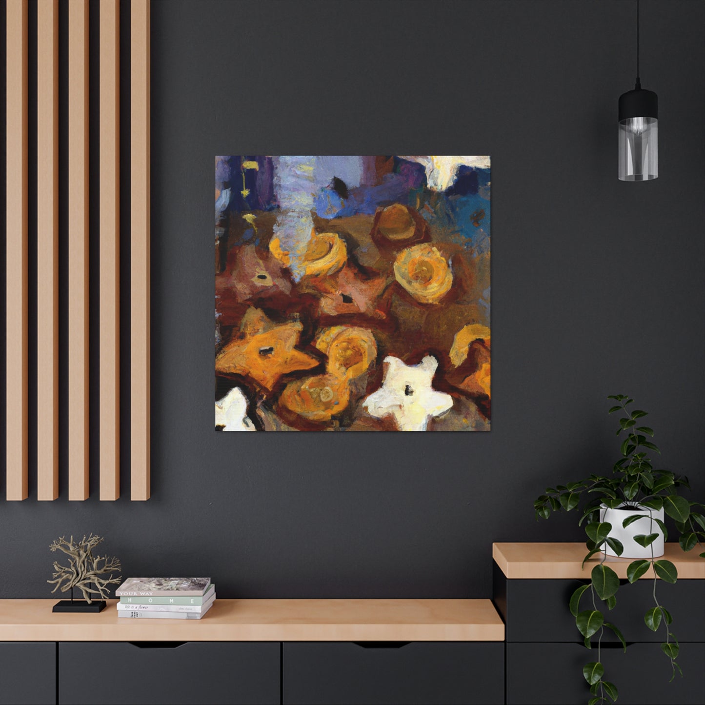 "Cookies in Chaos" - Canvas