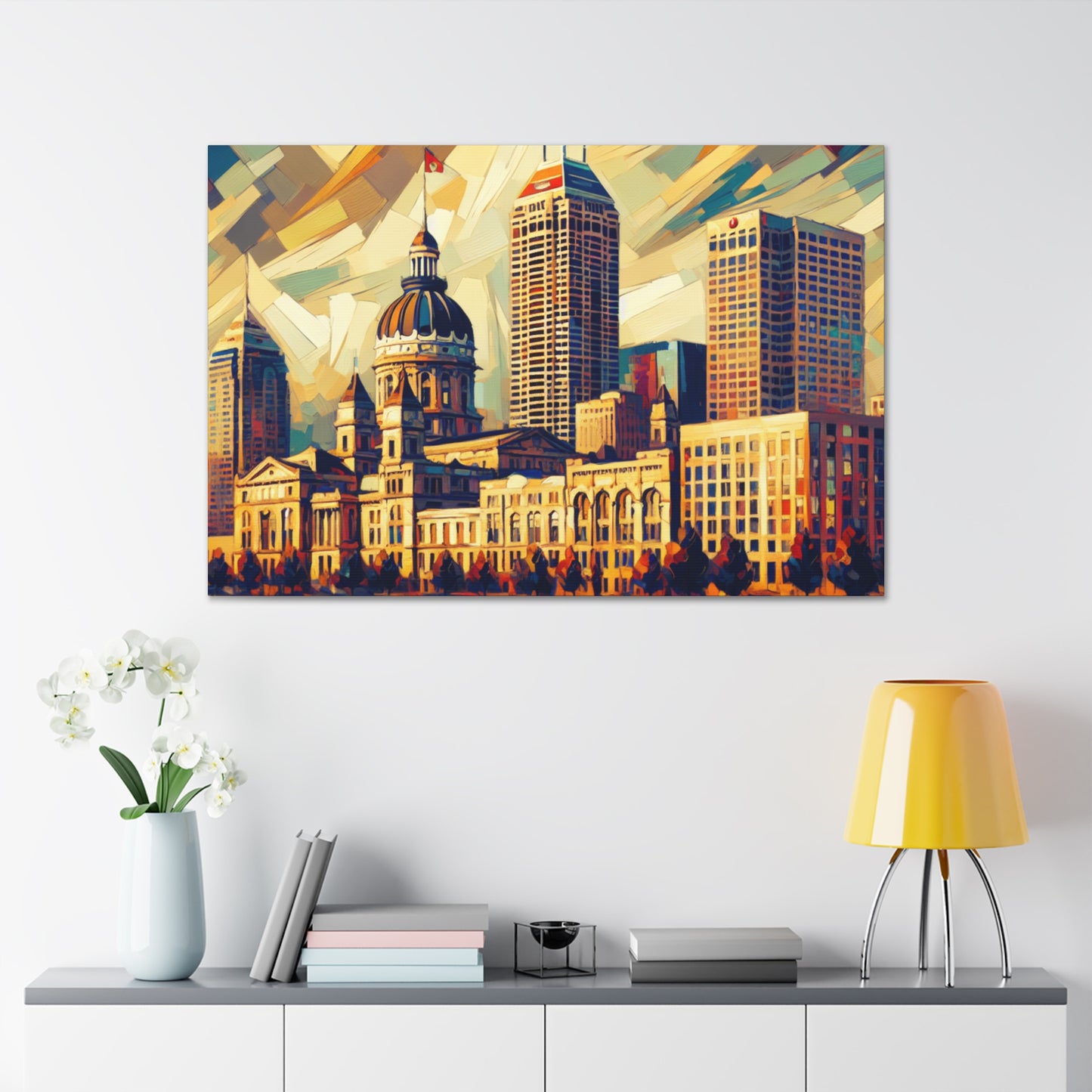 "Urban Ecstasy Unveiled" - Canvas