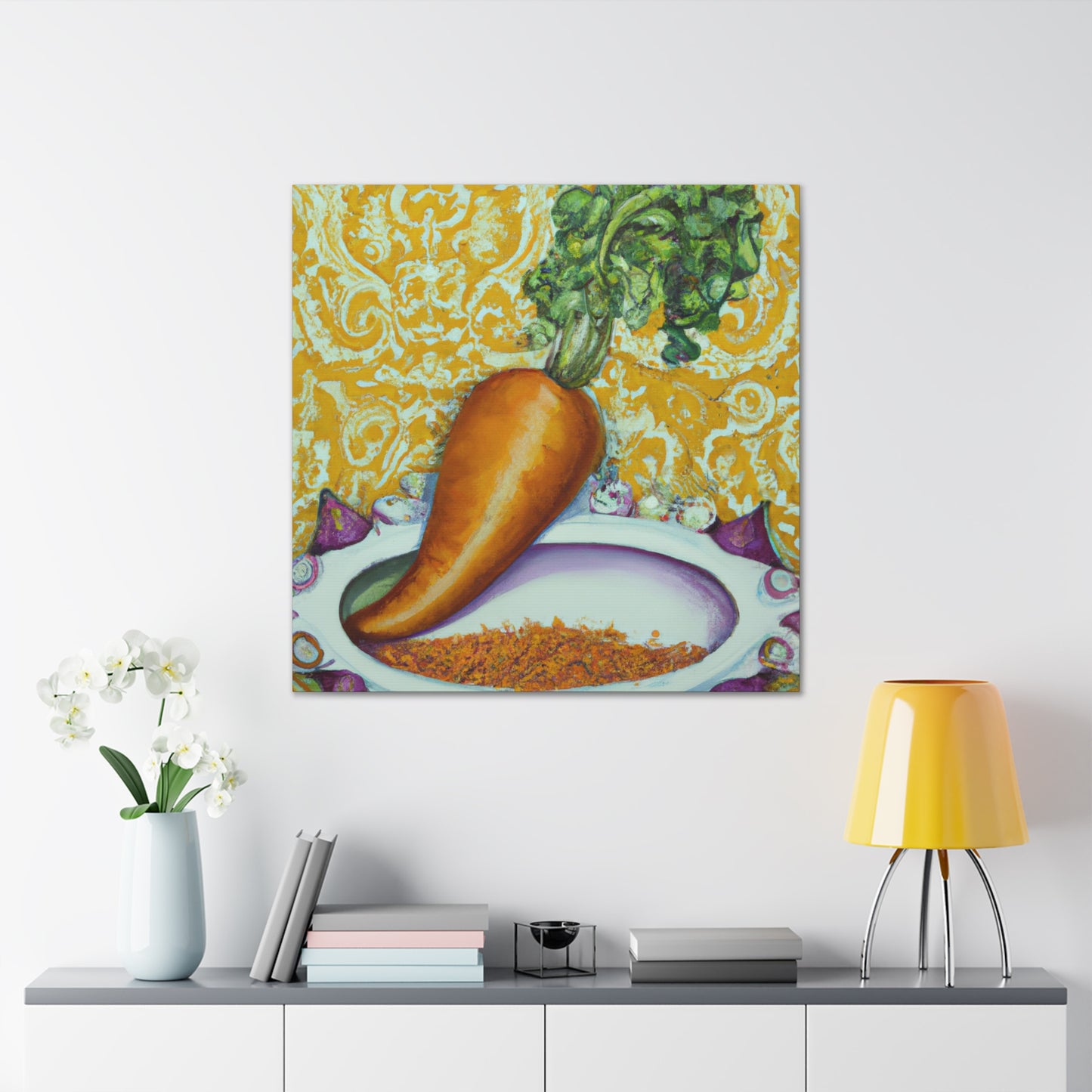 Carrot and Dreamscape - Canvas