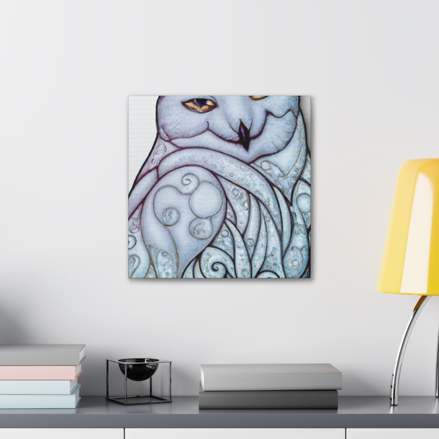 "Snowy Owl's Majesty" - Canvas