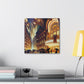 Enigmatic City Lights - Canvas