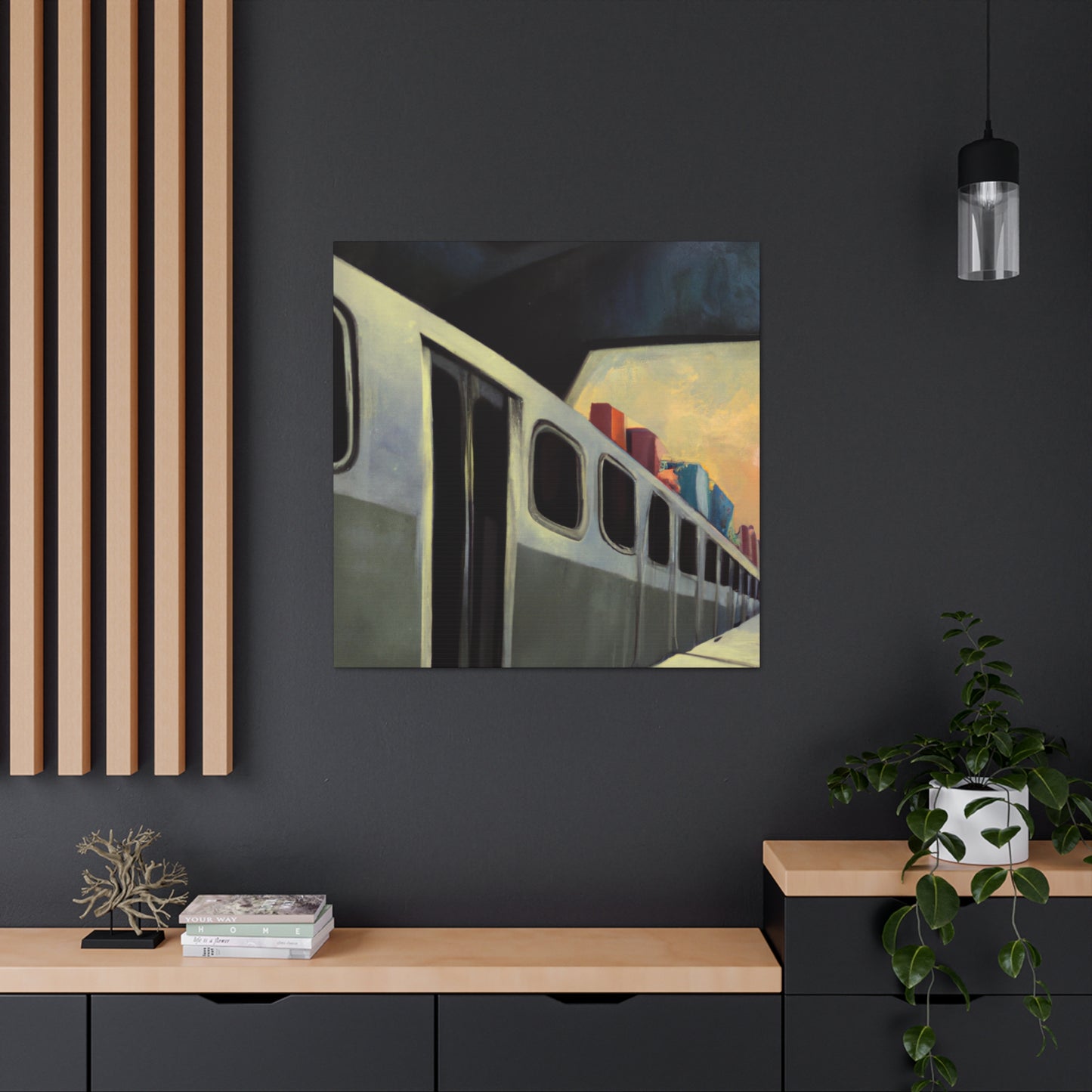 Subway to Surrealism - Canvas