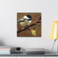 Chickadee's Winter Dance - Canvas