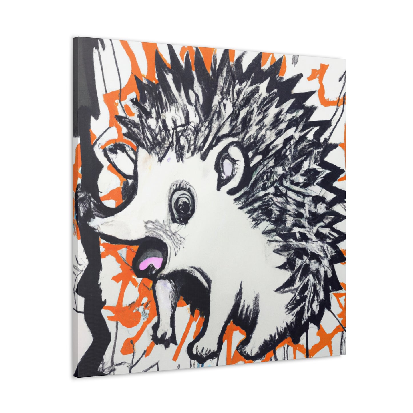 Hedgehog Urban Expression - Canvas