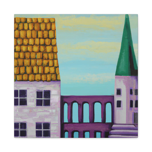 "Tudor Minimalism Dream" - Canvas