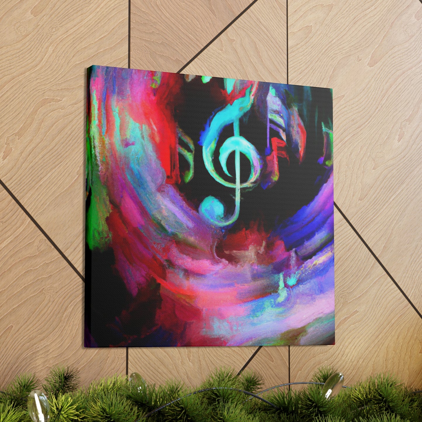 "Rhythm of the Notes" - Canvas