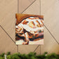 " Box Turtle in Bloom" - Canvas