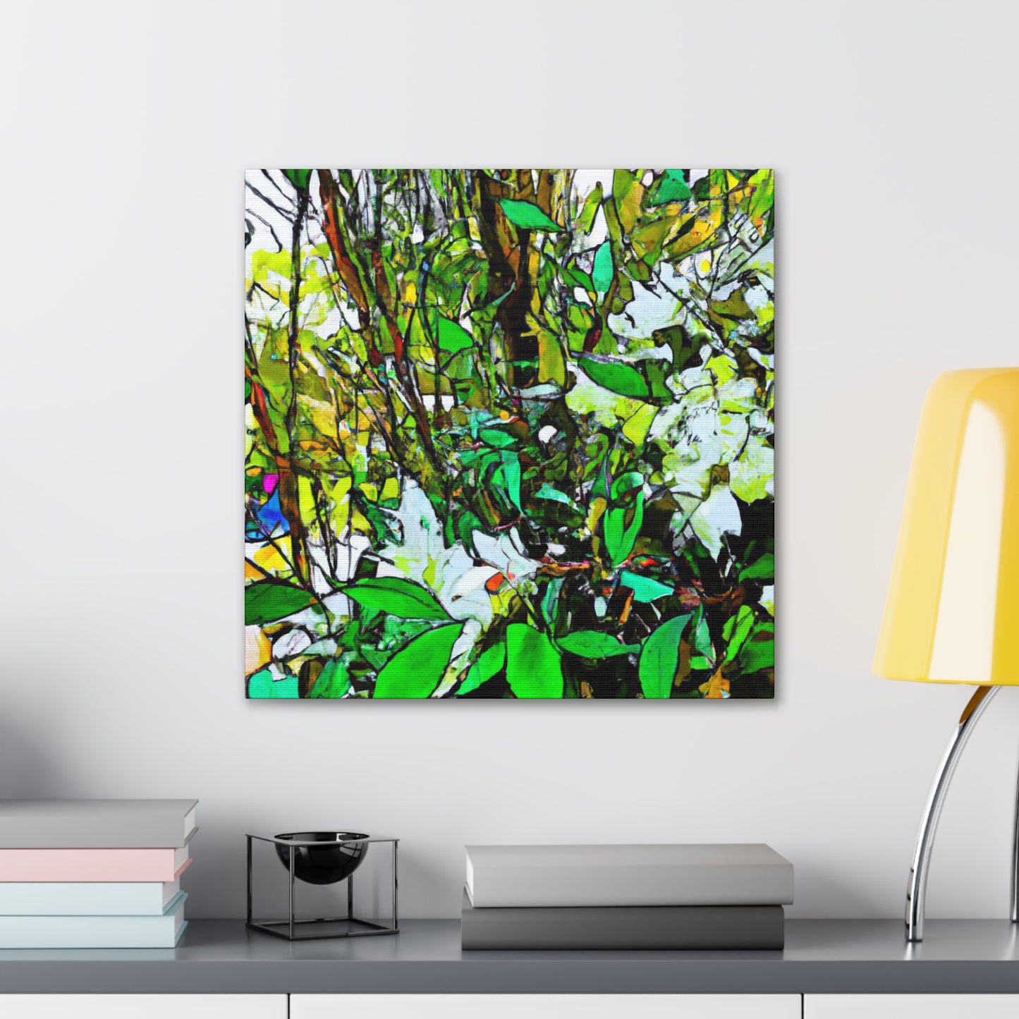 "Gardenia in Abstraction" - Canvas