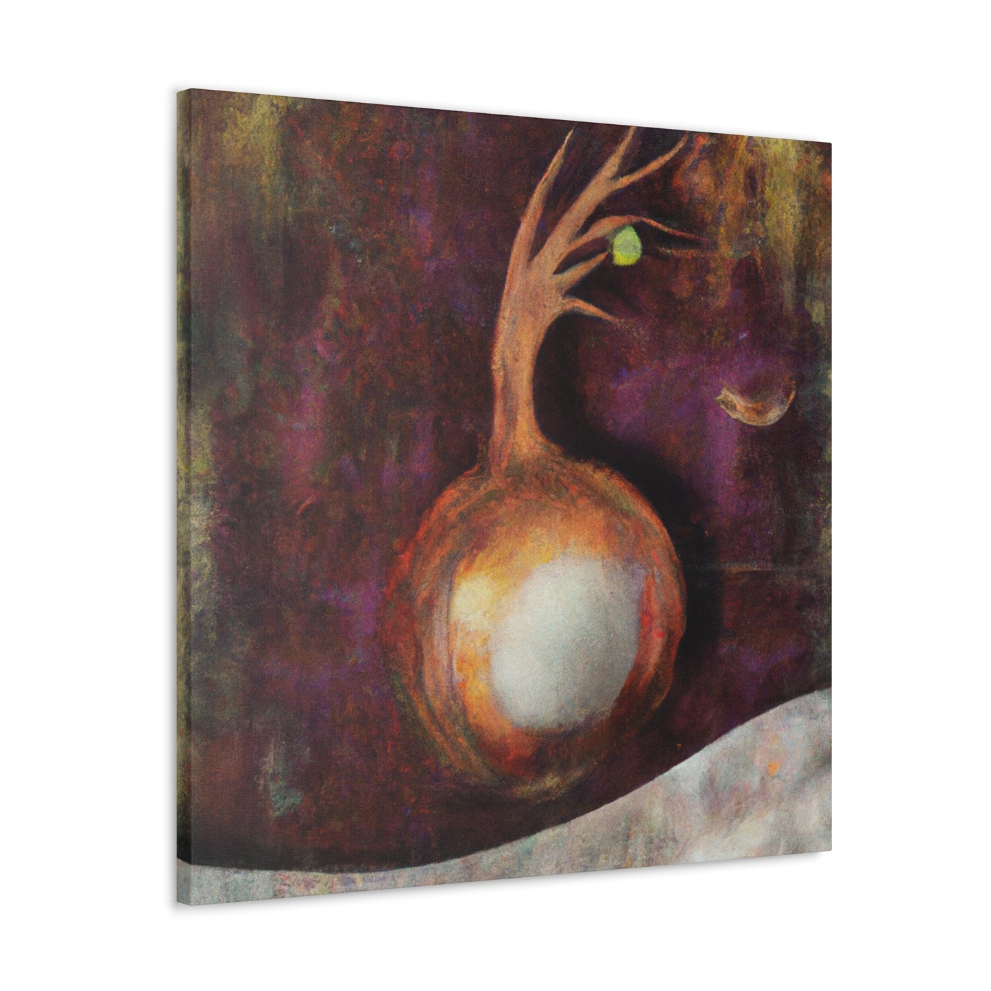 Onion Through Surrealism - Canvas