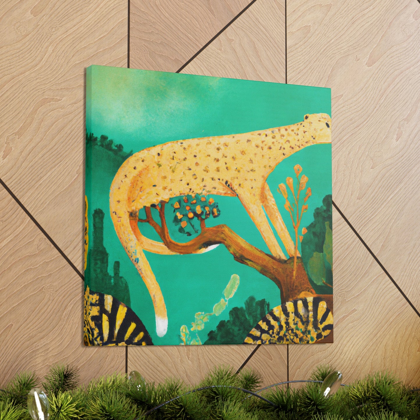 Leopard In Sublime Surrealism - Canvas