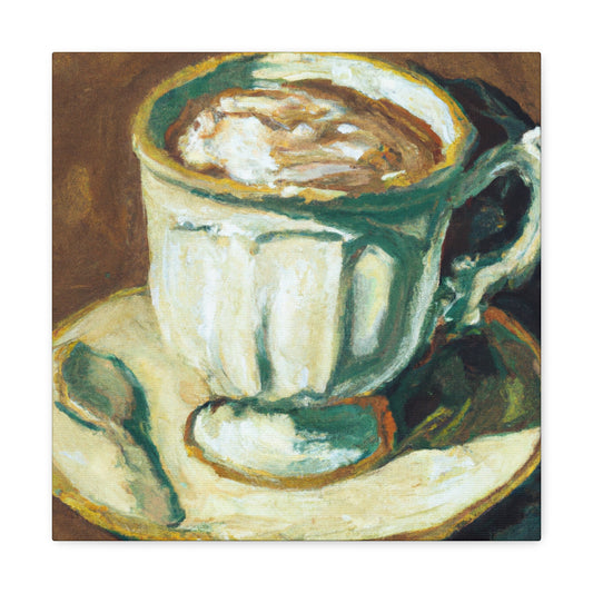 Coffee Cup Grandeur - Canvas