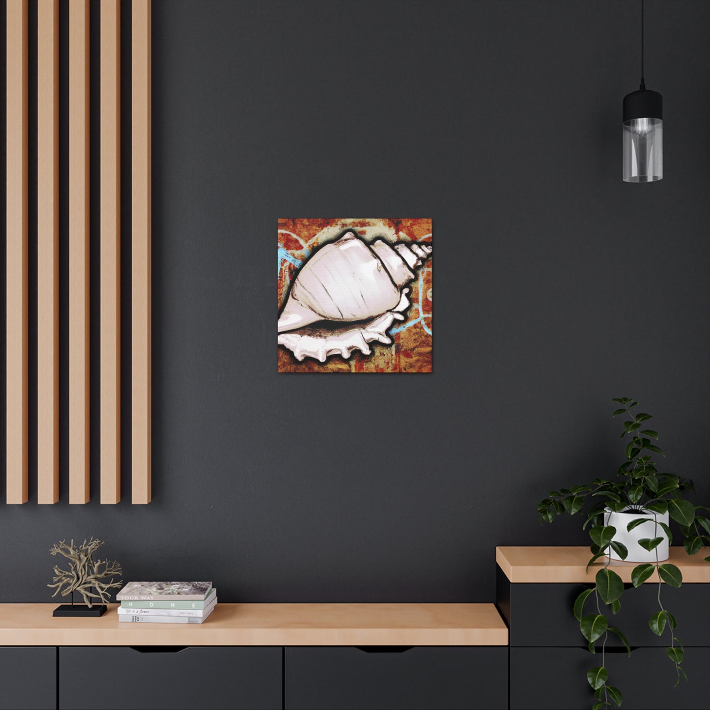 Sea Shell Splendor - Canvas