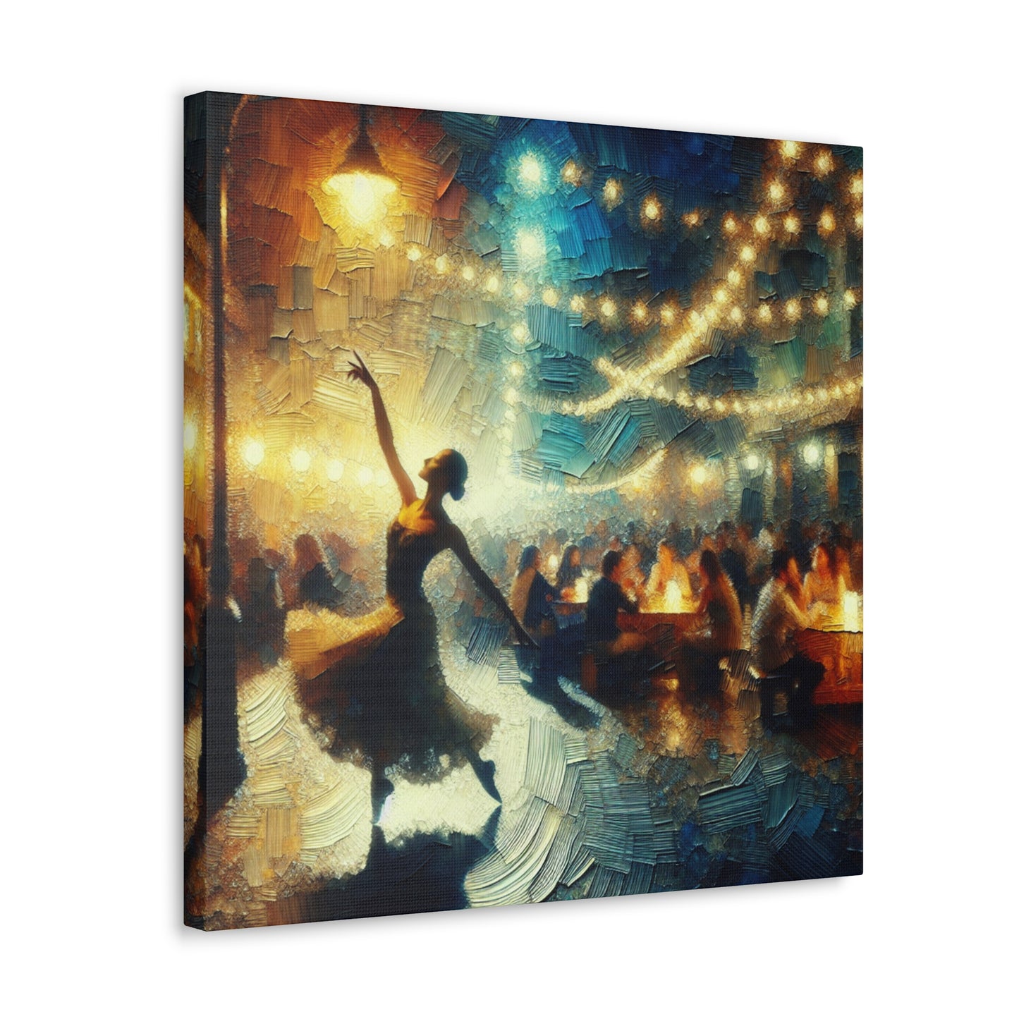 Graceful Rhythmic Elegance Unleashed - Canvas