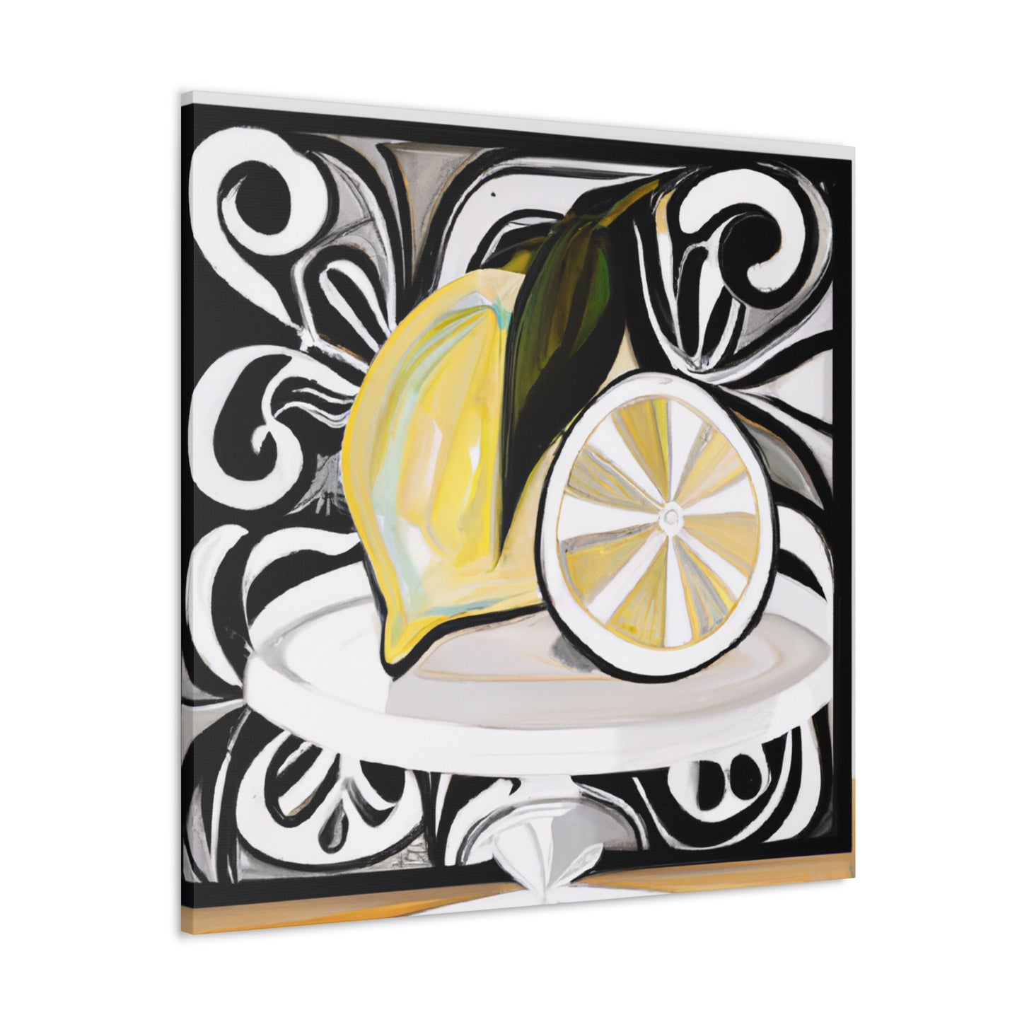 Lemon Floating Eden - Canvas