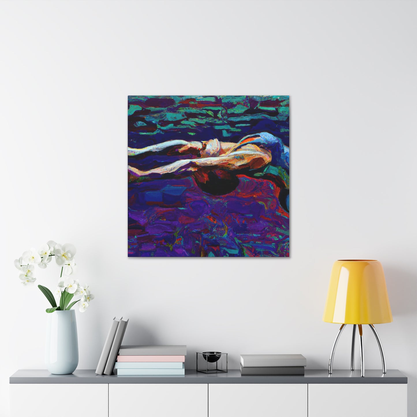 Gymnastics in Motion - Canvas