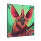 "Indian Flying Fox Soar" - Canvas