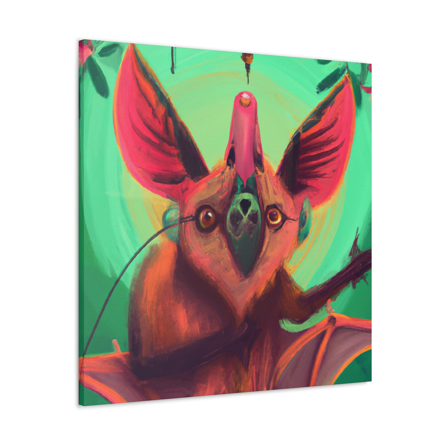 "Indian Flying Fox Soar" - Canvas