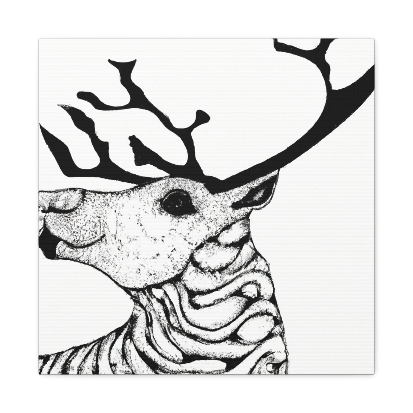 Reindeer in Dreamscape - Canvas