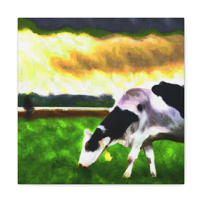 Milky Moo's Majesty - Canvas